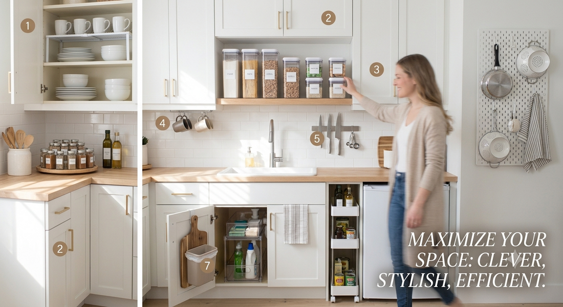 10 Clever Kitchen Storage Solutions for Small Apartments