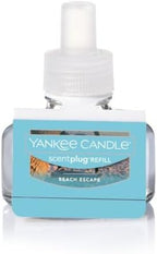 Yankee Candle ScentPlug Refill, Beach Escape (Pack of 4)