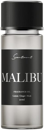 Scentiment Diffuser Oil- Malibu | Aromatherapy Home Fragrance | Inspired by Nobu® Hotel | Luxurious Scent with Notes of Lemon, Ginger, Musk (20 mL)