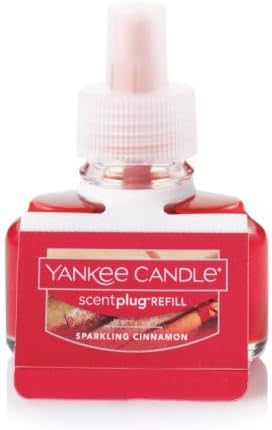 Yankee Candle Scent Plug Refill, Sparkling Cinnamon (Pack of 6)