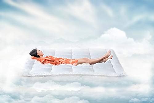 Mattress Topper Full & Mattress Pad Protector - Quality Plush Luxury Down Alternative Pillow Top - 2inch Extra Thick Mattress Cover(54"x75")