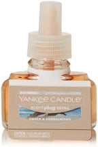 Yankee Candle Amber & Sandalwood Electric Home Fragrance Scent Plug Refill (Pack of 4)