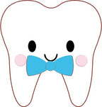 PAMBO Tooth Fairy Door Hanger, Wooden Tooth Fairy Money Holder with Tooth Coins for Lost Tooth Kids Gifts (Blue)