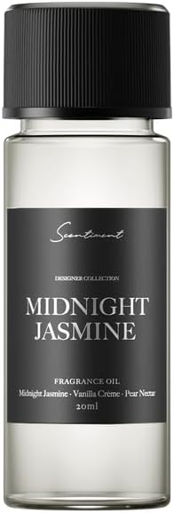 Scentiment Diffuser Oil - Midnight Jasmine | Home Aromatherapy Fragrance Oil (20ml)