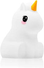Lumipets Cute Unicorn Night Light for Kids - Rechargeable Battery, Perfect for Kids Room