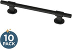 Franklin Brass Adjusta-Pull (5-Pack) Adjustable Drawer Pulls | Fits 1-3/8 to 6-5/16 Inch Hole Centers | Matte Black Cabinet Handles| Francisco P44365-FB-B