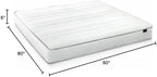 ZINUS 6 Inch Foam and Spring Mattress, Queen, CertiPUR-US Certified Foams, Mattress in A Box, White
