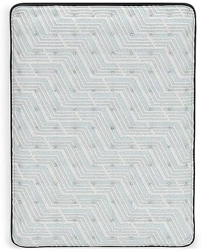 Signature Design by Ashley Palisades ET 14.75" Extra Plush Antimicrobial Copper Response Memory Foam Hybrid Mattress with Edge Support for Cool Sleep and Pressure Relief, King, Fiberglass Free