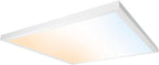 Ultralux 2x2 ft Surface Mount Ceiling Light Panel – Slim, Edge Lit, Flush Mount Flat Panel for Kitchen, Home & Office - TRIAC Dimmable, 3CCT Adjustable Color Temperature (Matte White, 1 Pack)