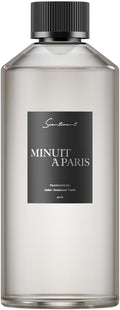 Scentiment Diffuser Oil - Minuit à Paris | Aromatherapy Home Fragrance | Inspired by Luxury Five Star Hotel Scents | Luxurious Scent with Notes of Amber, Sandalwood, Vanilla (500 mL)