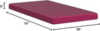 ZINUS 5 Inch Memory Foam Mattress, Bunk/Trundle/Day Bed Compatible, Twin, Pink