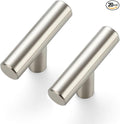 JOY DECOR 20 Pack Cabinet Knobs, Brushed Nickel Cabinet Handles, 2in Kitchen Cabient Knobs, Single Hole Drawer Knobs for Dresser Drawers