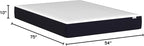 Sleep Innovations Marley 10 Inch Cooling Gel Memory Foam Mattress, Full Size, Bed in a Box, Medium Firm Support