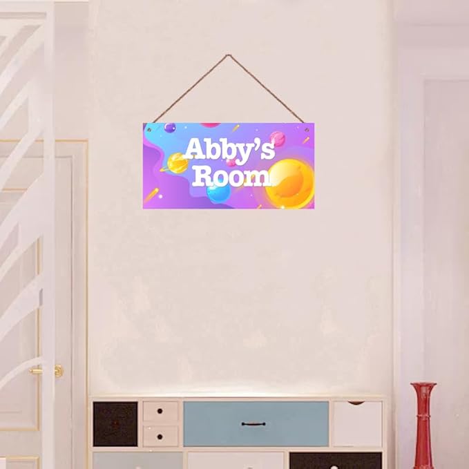 Personalized Outer Space Decor for Kids Room Boy Bedroom Space Star Posters Cute Inspirational Art Decoration for Boys Room Girls Playroom Space Nursery Décor