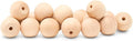 Wood Knobs, 1 Inch Round Natural Wood Drawer Pulls, Pack of 250 Unfinished Wooden Drawer Knobs, Ball Shaped Wood Cabinet Knobs, Nursery Dresser Knobs, Wood Door Knobs and Crafts