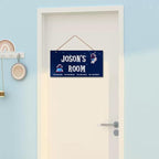 Personalized Astronaut Sign Door Art Decoration Exquisite Decorative Signs Custom Name for Nursery Bedroom Kids Room Wall Art Decor Outer Space Theme Decor For Boys Room