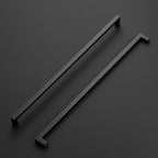 Ravinte 15 Pack Black Cabinet Pulls 18 Inch Square Kitchen Cabinet Handles Matte Black Kitchen Hardware for Drawer Pulls Drawer Handles Come with Screwdriver