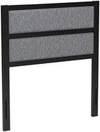 ZINUS Jessica Modern Studio Upholstered Metal Headboard, Twin