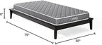 Modway Mila 6” Narrow Twin Mattress - Firm 6 Inch- 10-Year Warranty
