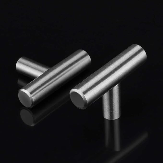 LONTAN Cabinet Knobs Brushed Nickel Bathroom Cabinet Knobs