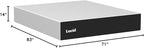 Lucid 14 Inch Memory Foam Mattress - Medium Firm Feel - Infused with Refreshing Bamboo Charcoal and Cooling Gel - Bed in a Box - Temperature Regulating - Pressure Relief - Breathable - California King