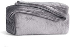 KMUSET Fleece Blanket Twin Size Grey Lightweight Throw Blanket Super Soft Cozy Microfiber Blanket Factory Shop