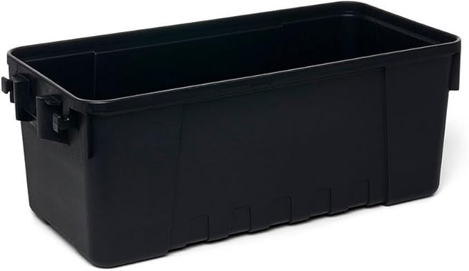 Plano Sportsman's Trunk, Medium 3 Pack, Black, Lockable Storage Box, Medium Storage Bins for Indoor and Outdoor Spaces, Easy to Carry, Secure and Transport, Airline Friendly