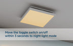 Tech Drive Bathroom Exhaust Fan with Light, 110 CFM, Super Quiet Bathroom Fan with Light and night light,1000lm Dimmable 5CCT LED Light Selectable,Energy Star Ventilation Fan,White