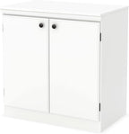 South Shore Morgan 2-Door Storage Cabinet, Pure White