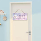 Personalized Signs Unicorn Sign, Unicorn Canvas Wall Art for Teen Girls Bedroom Nursery Kids Room Motivational Decor for Unicorn Fans Boys Room Little Man Cave