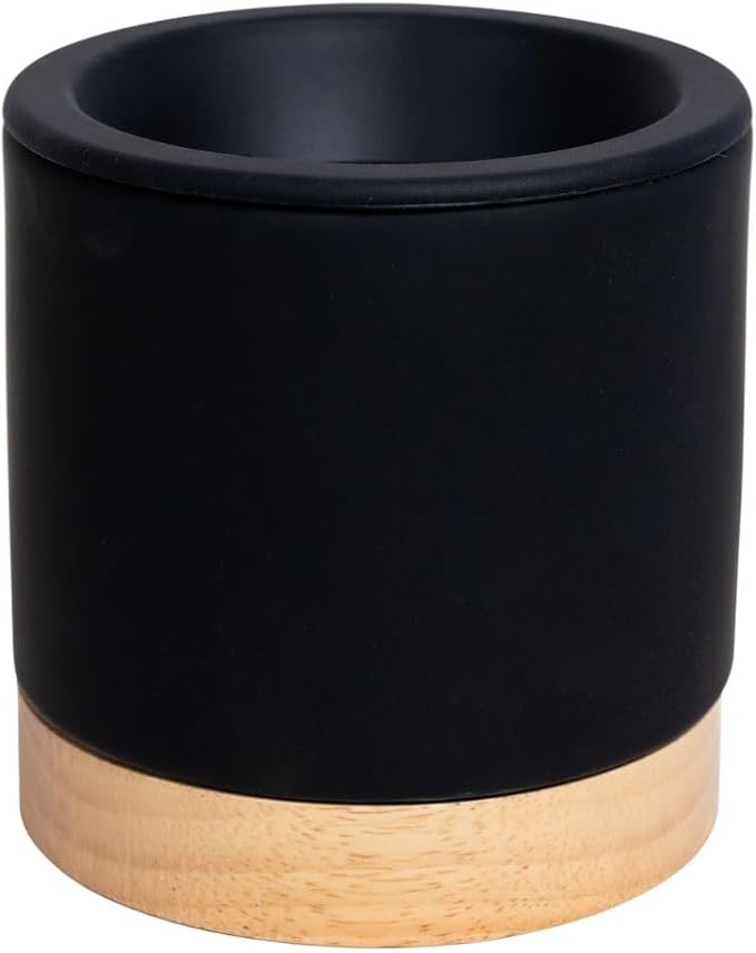 Happy Wax Black Mod Max XL Warmer - Our Largest Warmer Ever! - Perfect for Great Rooms & Open Concept Spaces - for use with Scented Wax Melts