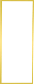 DUMOS Wall-Mounted Full Length Mirror 21"x 65" for Bedroom, Full Body Floor Mirror with Stand, Hanging or Leaning for Wall, Gold