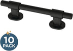Franklin Brass Adjusta-Pull (5-Pack) Adjustable Drawer Pulls | Fits 1-3/8 to 4 Inch Hole Centers | Matte Black Cabinet Handles| Francisco P44364-FB-B
