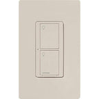 Lutron Caseta Original Smart Switch (Lutron Smart Hub Required), for LED Lights and Fans, 6 Amp, Single-Pole/3-Way, Neutral Required, PD-6ANS-LA-8-Pack, Light Almond, 8 Pack