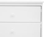 Delta Children Sutton 3 Drawer Dresser with Changing Top and Interlocking Drawers - Greenguard Gold Certified, Bianca White