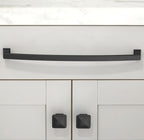10 Pack Matte Black Cabinet Pulls 10 Inch(254mm) Kitchen Cabinet Handles Solid Zinc Alloy Cabinet Hardware Drawer Pulls