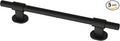 Franklin Brass Adjusta-Pull (5-Pack) Adjustable Drawer Pulls | Fits 1-3/8 to 6-5/16 Inch Hole Centers | Matte Black Cabinet Handles| Francisco P44365-FB-B