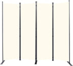 Room Divider 6FT Portable Room Dividers and Folding Privacy Screens, 88'' W Fabric Divider for Room Separation, 4 Panel Partition Room Dividers Freestanding Wall Divider Screen for Dorm Studio Office