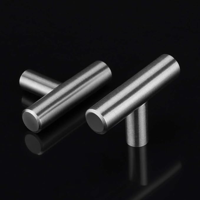 LONTAN 30 Pack Brushed Nickel Cabinet Knobs Dresser Drawer Knobs LS201BSS Kitchen Cabinet Hardware Knobs for Dresser Drawers Cabinet Hardware 2inch
