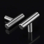 LONTAN 100 Pack Brushed Nickel Cabinet Knobs for Dresser Drawers LS201BSS Kitchen Cabinet Knobs Brushed Nickel Cabinet Pulls Modern Drawer Knobs