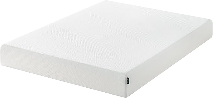 ZINUS 8 Inch Green Tea Essential Memory Foam Mattress, Full, Mattress in A Box, Affordable Mattress, CertiPUR-US Certified