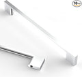 Asidrama 10 Pack 7.5 Inch(192mm) Polished Chrome Kitchen Cabinet Handles, Cabinet Pulls Kitchen Cabinet Hardware for Cupboard Drawer Pulls