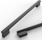 Asidrama 6 Pack 12.5 Inch(320mm) Matte Black Kitchen Cabinet Handles, Cabinet Pulls Kitchen Cabinet Hardware for Cupboard Drawer Pulls