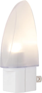 Lights by Night LED Night Light, Plug-in, Dusk to Dawn Sensor, Warm White, UL-Certified, Energy Efficient, Ideal Nightlight for Bedroom, Bathroom, Nursery, Hallway, Kitchen, 11375