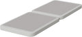 Nutan Inch Sturdy Box Spring for Mattress Support-Durable and Fully Assembled, Natural Wood Twin, White, 2" Foundation