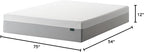 ZINUS 12 Inch Green Tea Essential Memory Foam Mattress [New Version], Full, Fiberglass Free, Medium Feel, Breathable Airflow Memory Foam, Certified Safe Foams & Fabric, Mattress in A Box