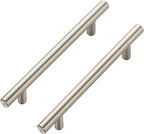 Ravinte 45 Pack 7.38 inch Cabinet Pulls Brushed Nickel Stainless Steel Kitchen Cupboard Handles Cabinet Handles, 5 inch Hole Center