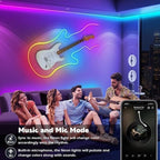 120Ft Neon Rope Lights,Flexible Led Rope Lights Control with App/Remote,Multiple Modes Rope Lights,IP65 Outdoor RGB Led Neons Lights,Music Sync Gaming Led Neon Light Strip for Bedroom Decor (120FT)