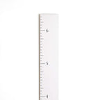HEADWATERS STUDIO Wooden Growth Chart for Wall - Size Height Chart for Kids, Growth Measuring Board and Kids Height Wall Chart, Growth Chart for Kids, Height Chart for Wall - Modern White (63"x6.7")
