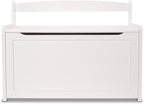 Melissa & Doug Toy Chest, Wooden Toy Storage Box with Safety-Hinged Lid, Kids Toys Storage Organizer for Playroom, Bedroom, & Montessori Classroom Furniture for Boys & Girls Ages 3+